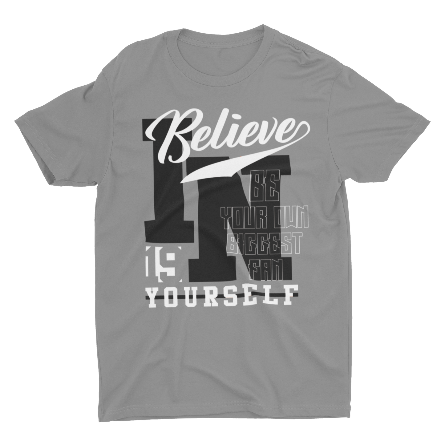 "Believe In Yourself" T-shirt (black)