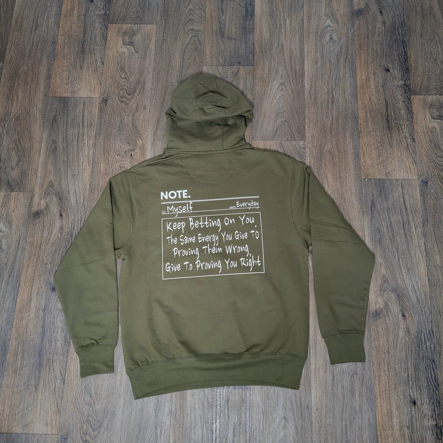 "Note To Self" Hoodies